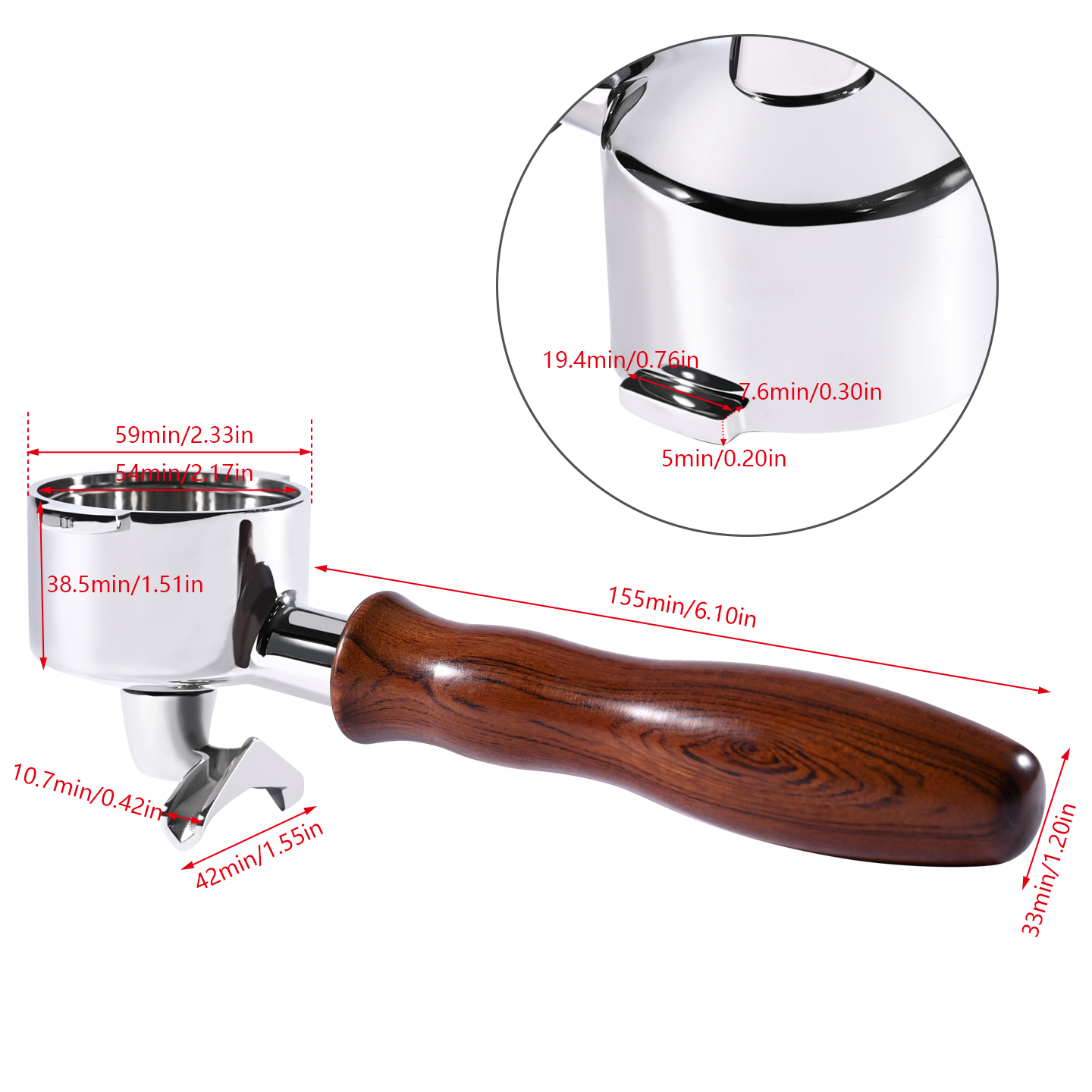 51MM Double Spout Portafilter  - Delonghi Espresso Ecp3420 review and price