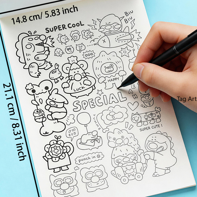 Anxious Relief Hand Picture Bo - Food Snacks Coloring Book review and price