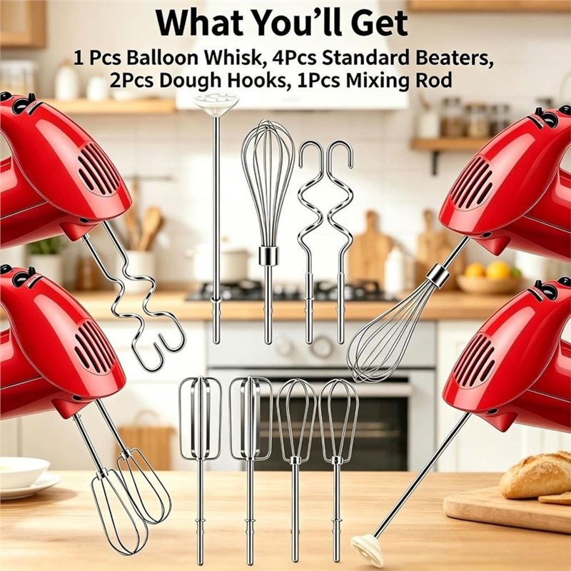 A92G HOT-Dough Hooks Whisk Ble - Kitchenaid Mixer Hand Mixer review and price