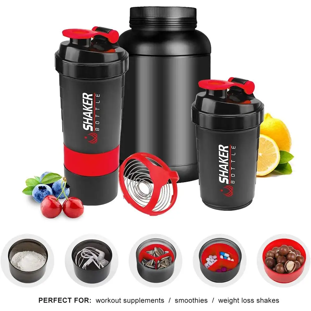 500ml Layered Protein Bottle P - Protein Bar Box review and price