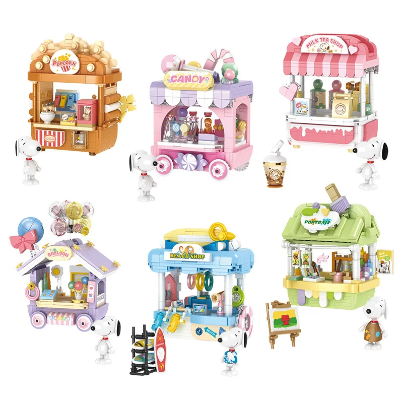 Snoopy Store Building Blocks S - Spicy Food Snacks review and price