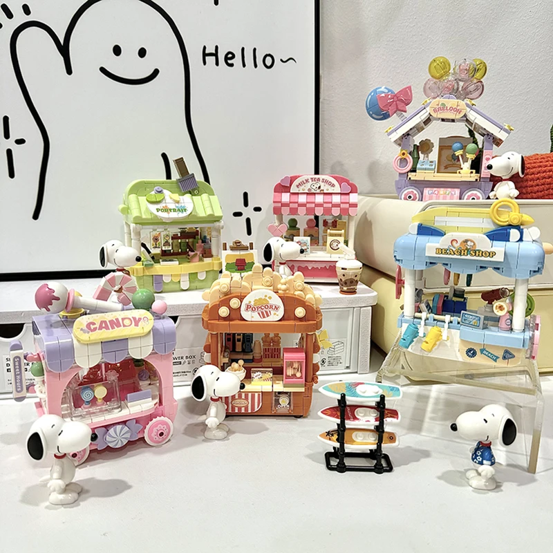 Snoopy Store Building Blocks S - Spicy Food Snacks review and price