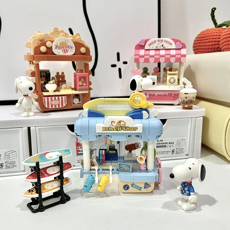Snoopy Store Building Blocks S - Spicy Food Snacks review and price