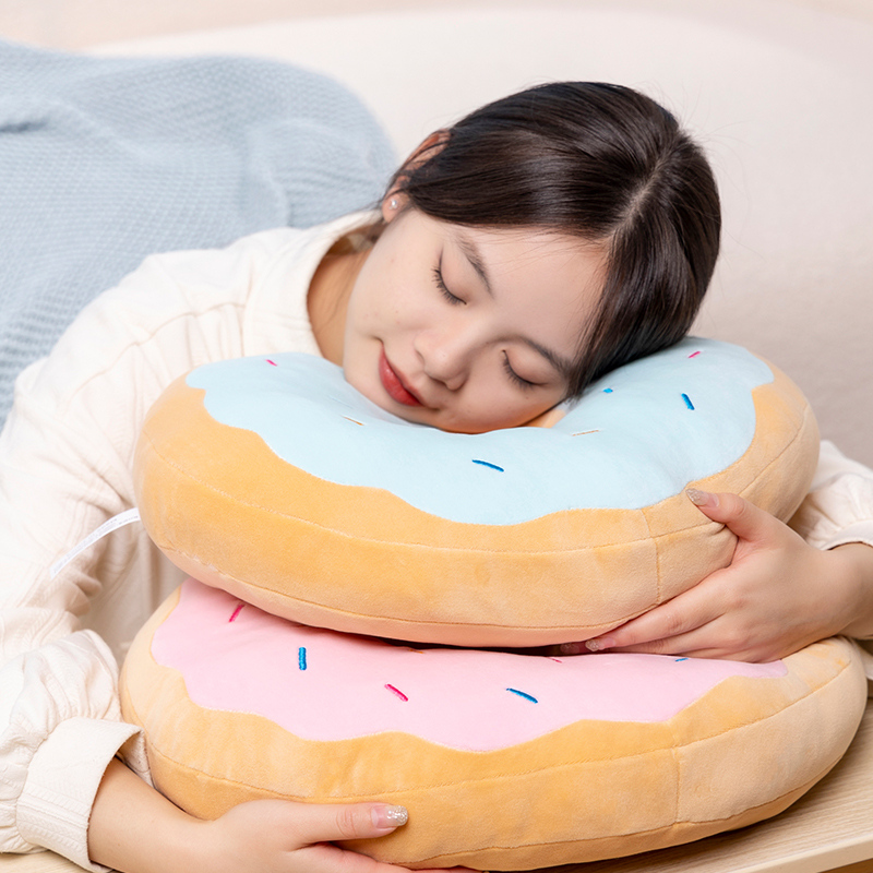 Candy Colors Donut Plush Pillo - Soft Food Snacks Kids review and price