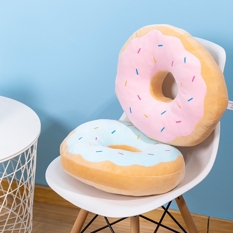 Candy Colors Donut Plush Pillo - Soft Food Snacks Kids review and price