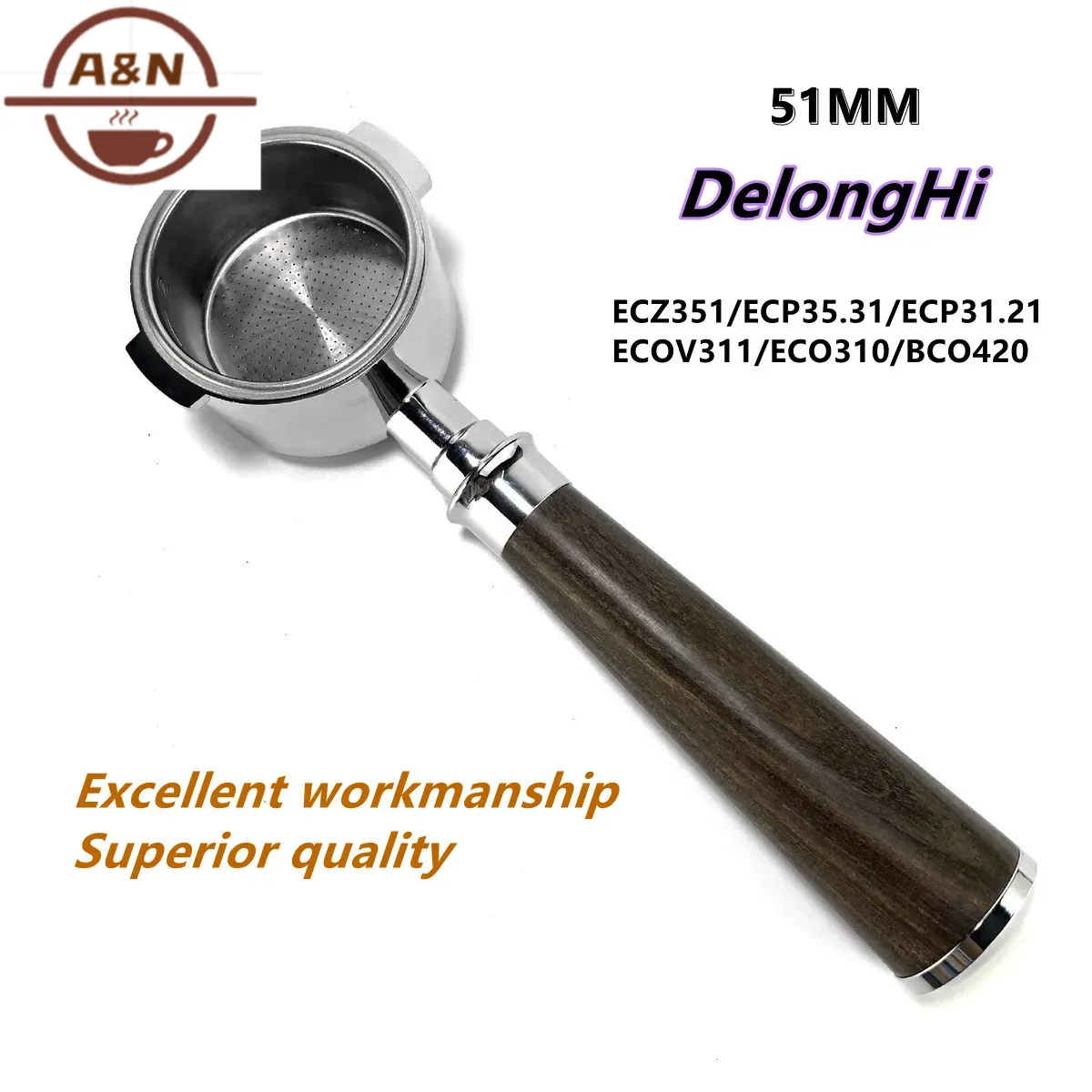 51mm 304 Stainless Steel Botto - Delonghi Espresso Ecp3420 review and price